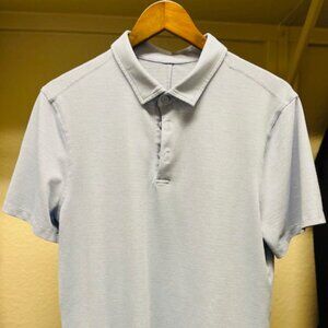 Lululemon - Men's Evolution Short-Sleeve Polo Shirt - Sky Blue